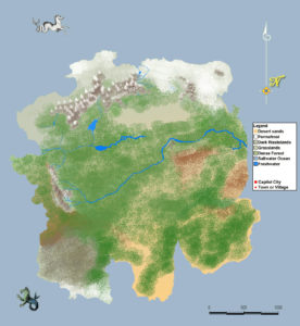 MV Era I World Topographical Map