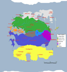 MV Era II World Geopolitical Map